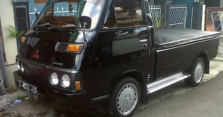 Pick Up MITSUBISHI Colt T120 Hitam Full Modifikasi 