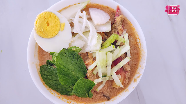 RESEPI LAKSA PENANG PEKAT TAK PEDAS