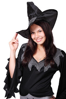 a happy witch