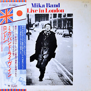 Sadistic Mika Band ‎"Mika Band Live In London" 1976 Japan Pop Rock,Art Rock