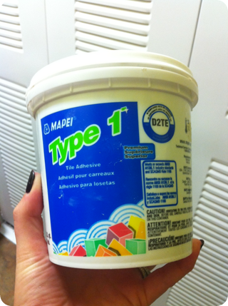 tile mastic