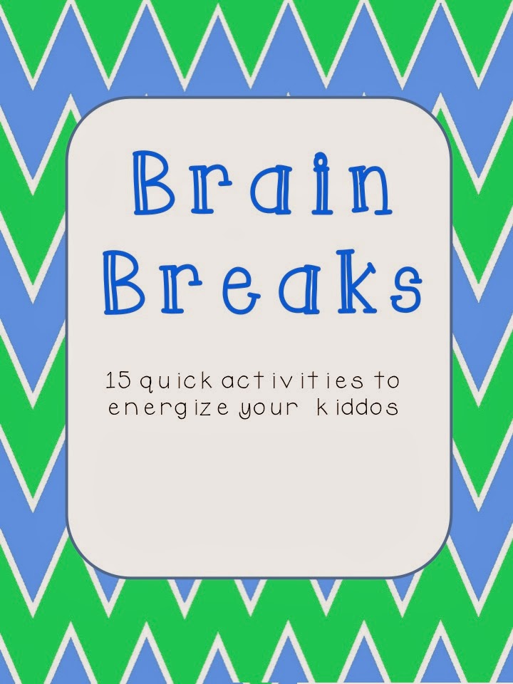 http://www.teacherspayteachers.com/Product/Brain-Breaks-15-quick-activities-to-energize-your-kiddos-1057897