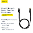 Cáp Mạng 2 Đầu LAN Baseus High Speed Six Types Of RJ45 Gigabit Network Cable ( Flat Cable )