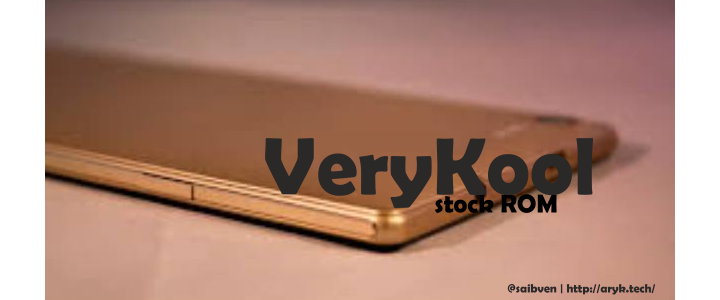 VeryKool Android Stock ROM Firmware Flash File