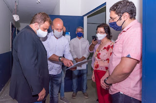 Prefeito Vinicius Claussen e Sec. Vinicus Oberg recebem Pres. da FAETEC, João Carilho, e equipe gestora da unidade Teresópolis e garante melhorias para a unidade