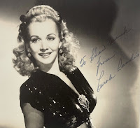 Carole Landis 1941 Autographed Photo