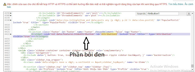 3 bước xóa dòng chữ "Cung Cấp Bởi Blogger" dành cho người mới