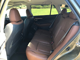 Rear seat in 2020 Subaru Outback Touring XT
