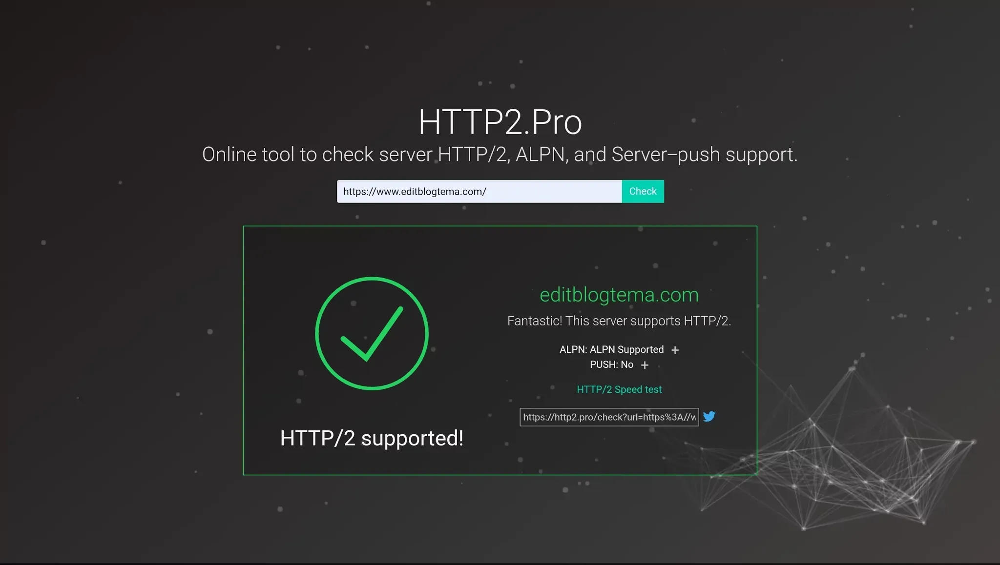 cara mengaktifkan HTTP/2 ke halaman blogger