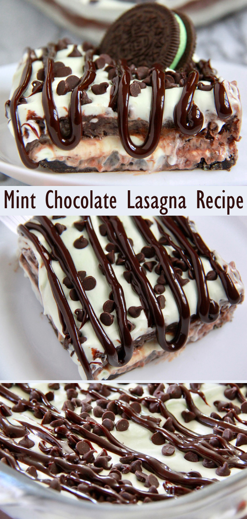 Mint Chocolate Lasagna Recipe