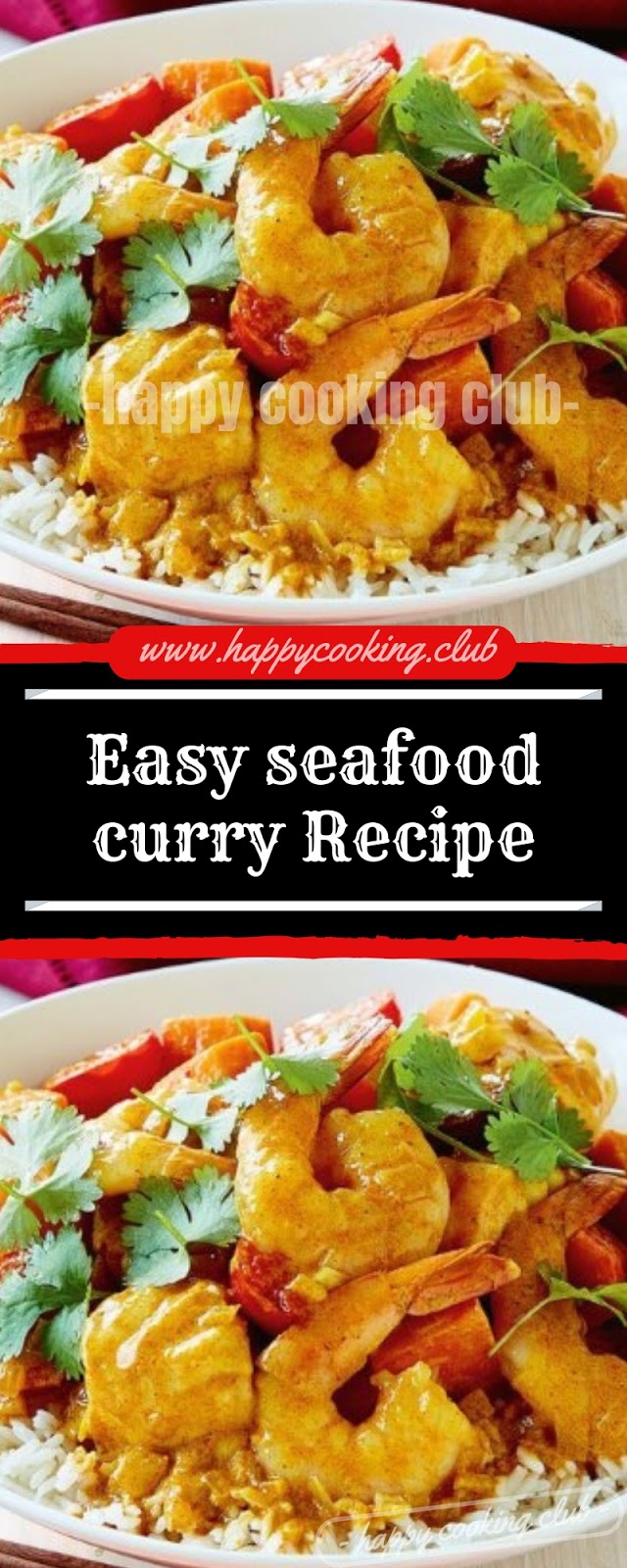 Easy seafood curry Recipe