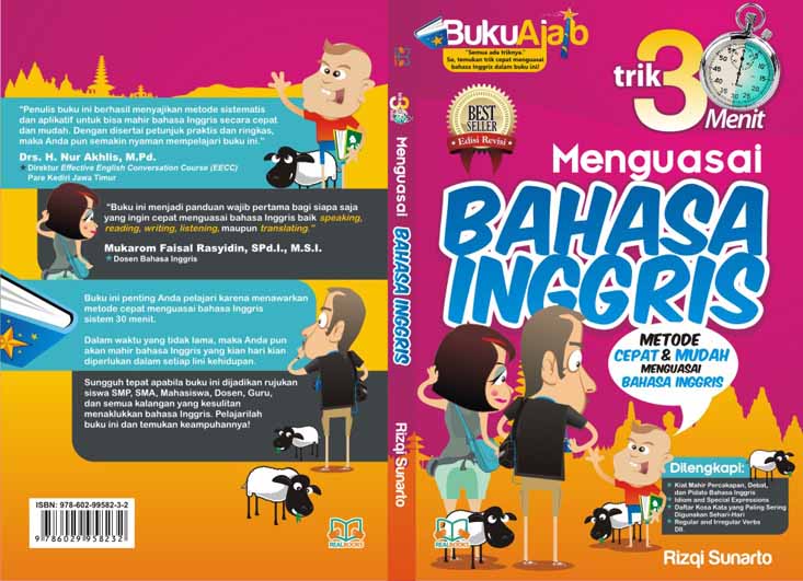 Godhong Teles Desain Cover Buku Bahasa Inggris