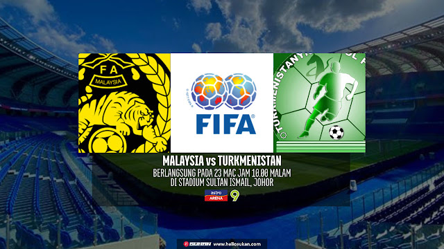 Siaran Langsung Malaysia vs Turkmenistan Perlawanan Persahabatan 2023