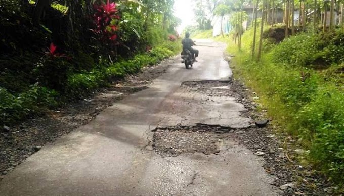 Masyarakat Nagari Batu Kalang Minta Jalannya Diperbaiki, Karena Kondisinya Sangat Memprihatinkan.   