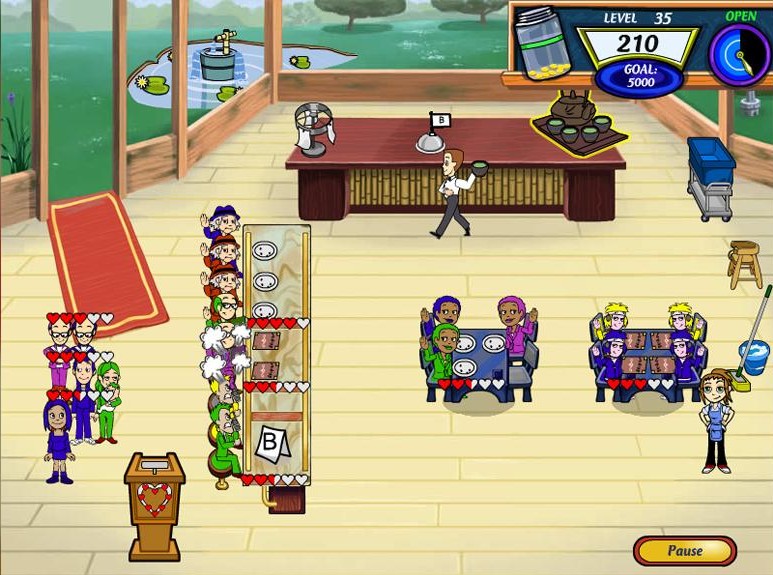 Diner Dash 2 Restaurant  Rescue Game  PC Games  Free FUll 