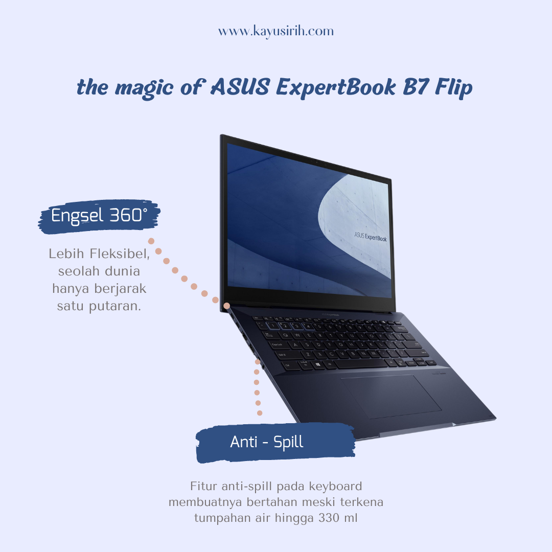Keunggulan ASUS ExpertBook B7 Flip