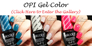 OPI GelColor Swatch Gallery