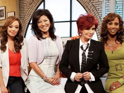 This morning Sharon along with Julie Chen and Sara Gilbert appeared on The 