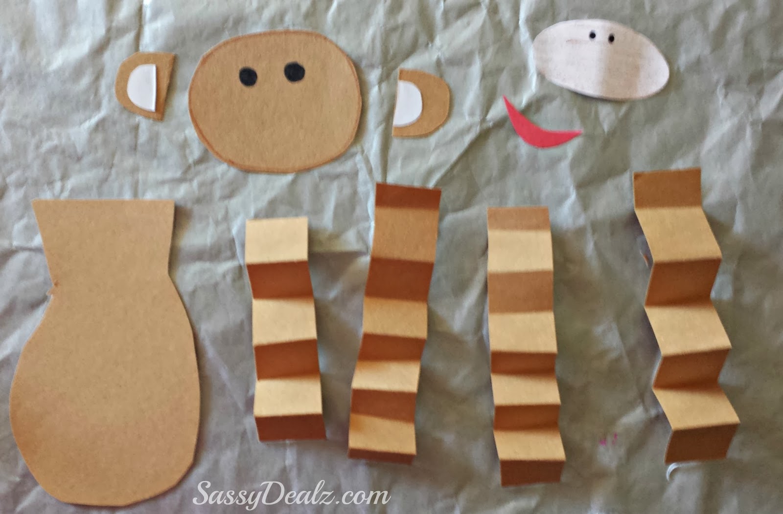 Monkey Crafts For Kids 10