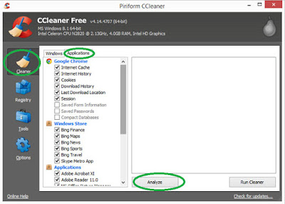 Hướng dẫn cài đặt và sử dụng CCleaner