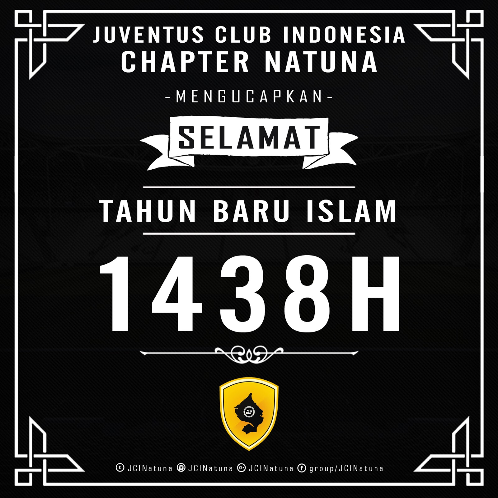 Desain Selamat Tahun Baru Islam 1438 H  WAN7ISLAND