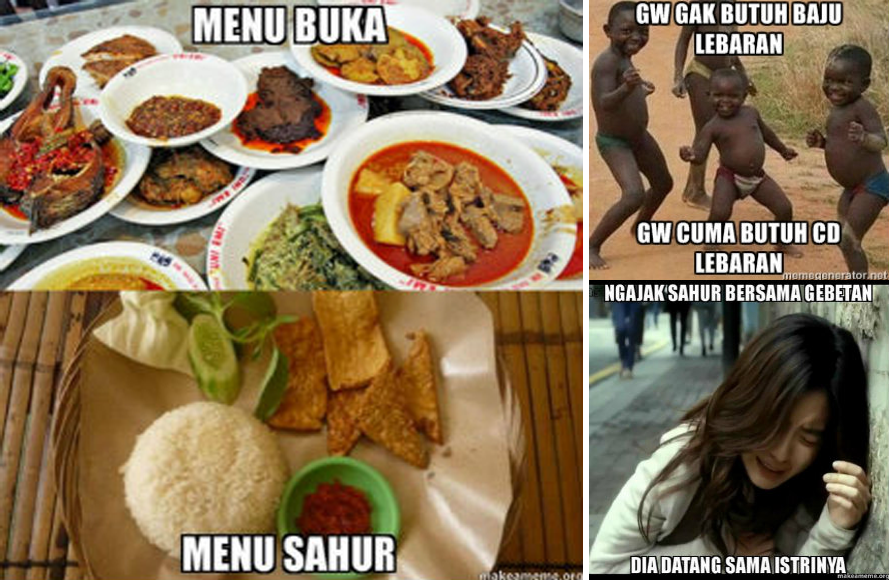 Kumpulan DP BBM Meme Lucu Bulan Ramadhan 2015 Kata Lucu 