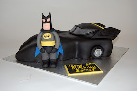 Batmobile Birthday Cake Decorations