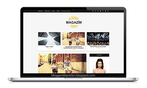 Blogger Magazin Teması