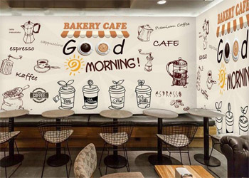  20 Gambar hiasan dinding cafe kekinian keren 