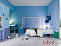 Remarkable Boys Bedroom Soccer Theme Home Design Ideas