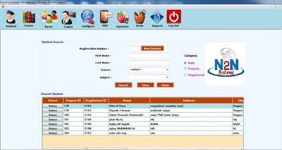 Institute Management System Software