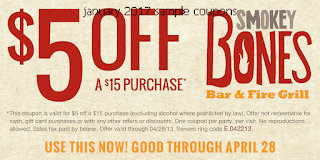 Smokey Bones Coupons