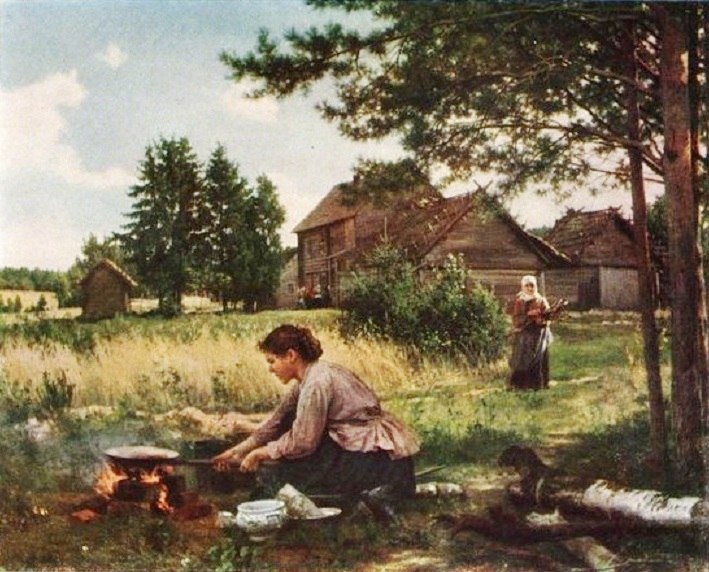 Александр Иванович Морозов Хозяйкины заботы, (ранее 1904)