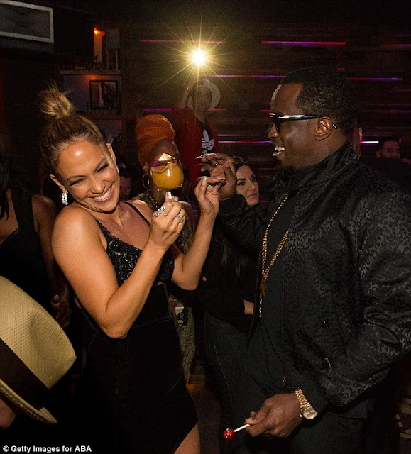 J LO and P diddy