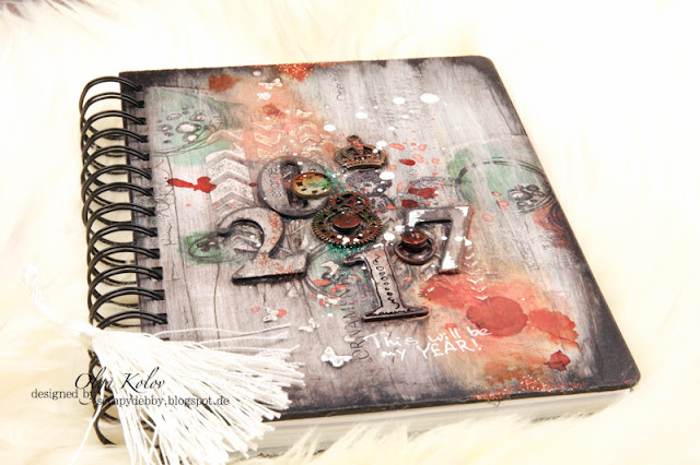 @olgakolov @scrapki-wyzwaniowo #notebook #mixedmedia #notizbuch @7dotsstudio @umwowstudio