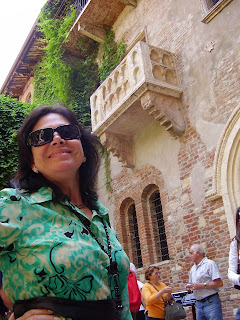 sacada da Casa de Julieta de Verona Itália