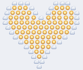 Copy paste heart text art