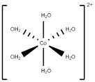 Hexaaquacobolt(II) ion complex