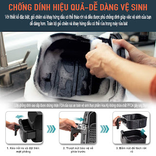 Nồi Chiên Không Dầu Cosori