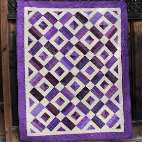 Brick Yard lap quilt