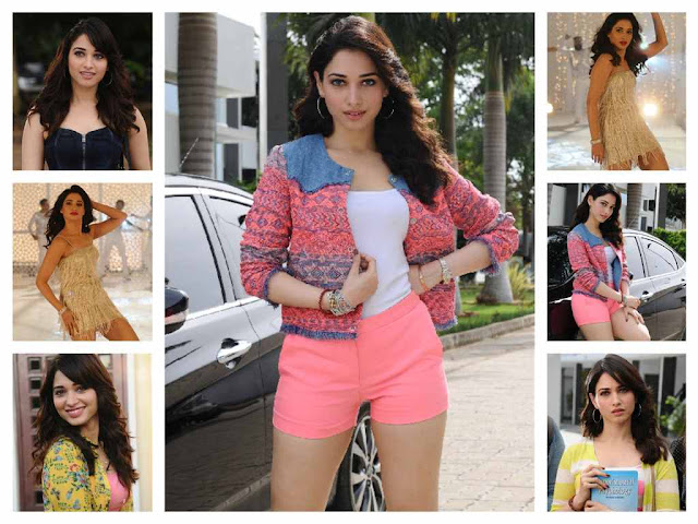 Tamanna Bhatia Hot Wallpapers Showing Thighs