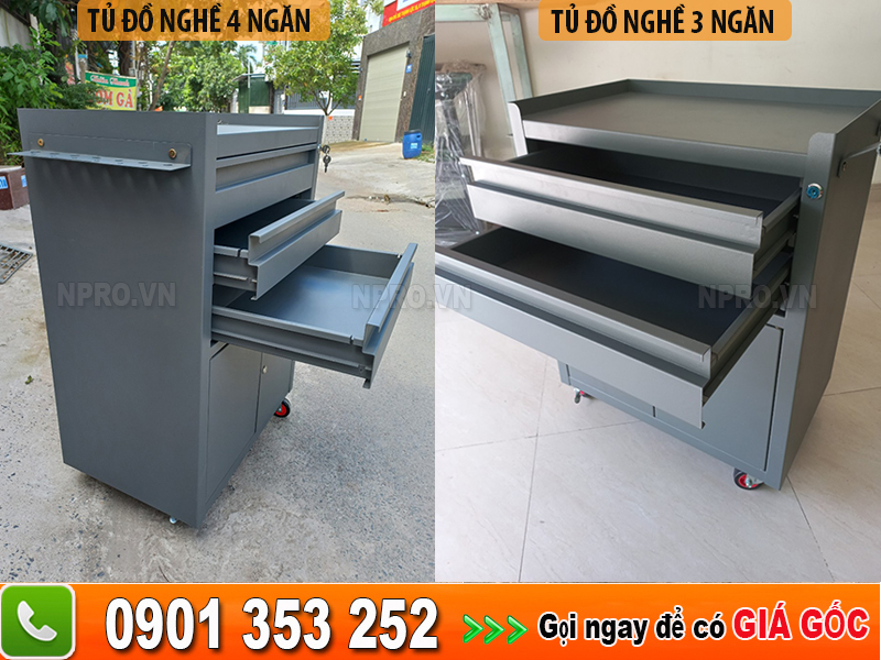 Tủ đựng đồ nghề 6 ngăn kết hợp bảng treo dụng cụ  Tu-dung-do-nghe-3-ngan-4-ngan-gia-re