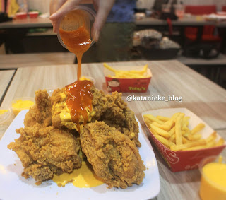 Menu baru Tobys Say Cheese, ayam goreng dengan saus keju