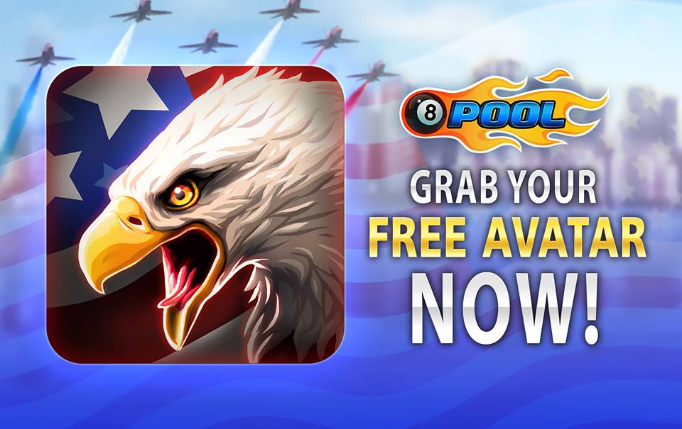 8 BALL POOL FREE REWARD FREE JULY AVATAR — 05-07-18 — - coin ... - 