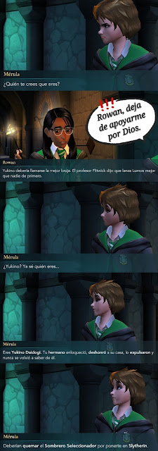 hogwarts mystery fotonovela merula rowan