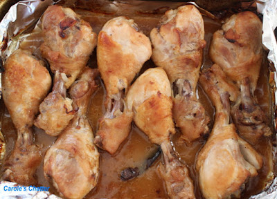 Carole's Chatter: Chicken Drumsticks Apricot Braise