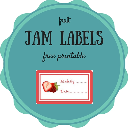 homemade jam labels free printable keeping it real