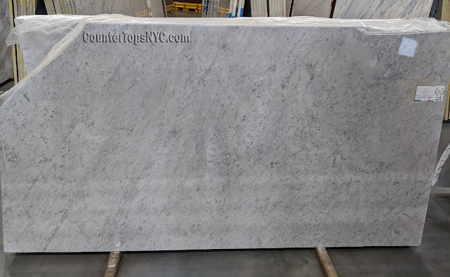 Carrara White Marble Slabs 2 inch NYC