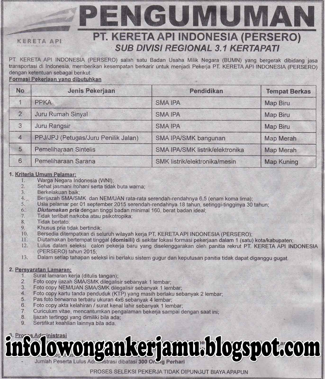 Loker Bumn Lowongan Kerja Terbaru September 2015 Cpns 