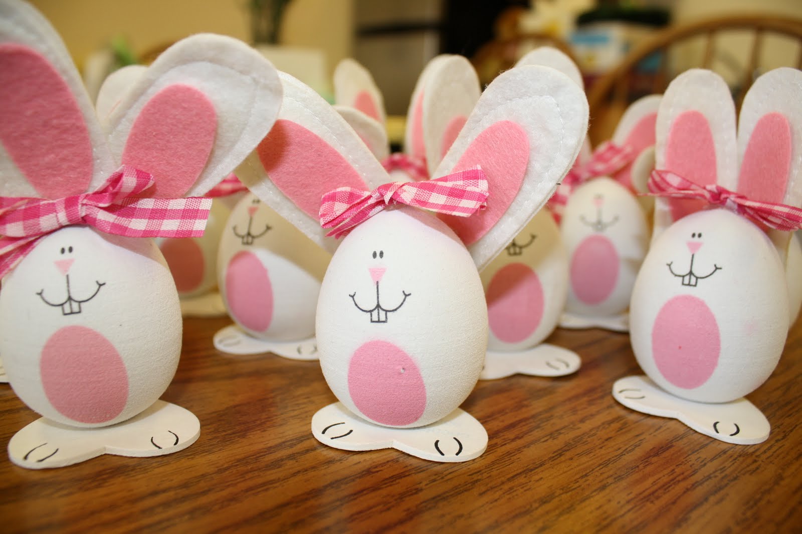 Bunny Eggs - these would be great for older children and I can't quite ...